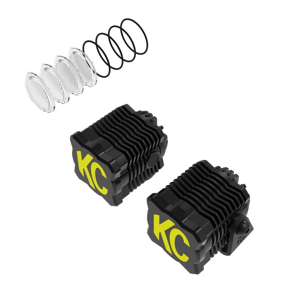 Kc Hilite Driving/ Fog Light, Flex Era ™, LED Bulb, 10 Watt Flood Light/ 46 Watt Spot Light – 0265