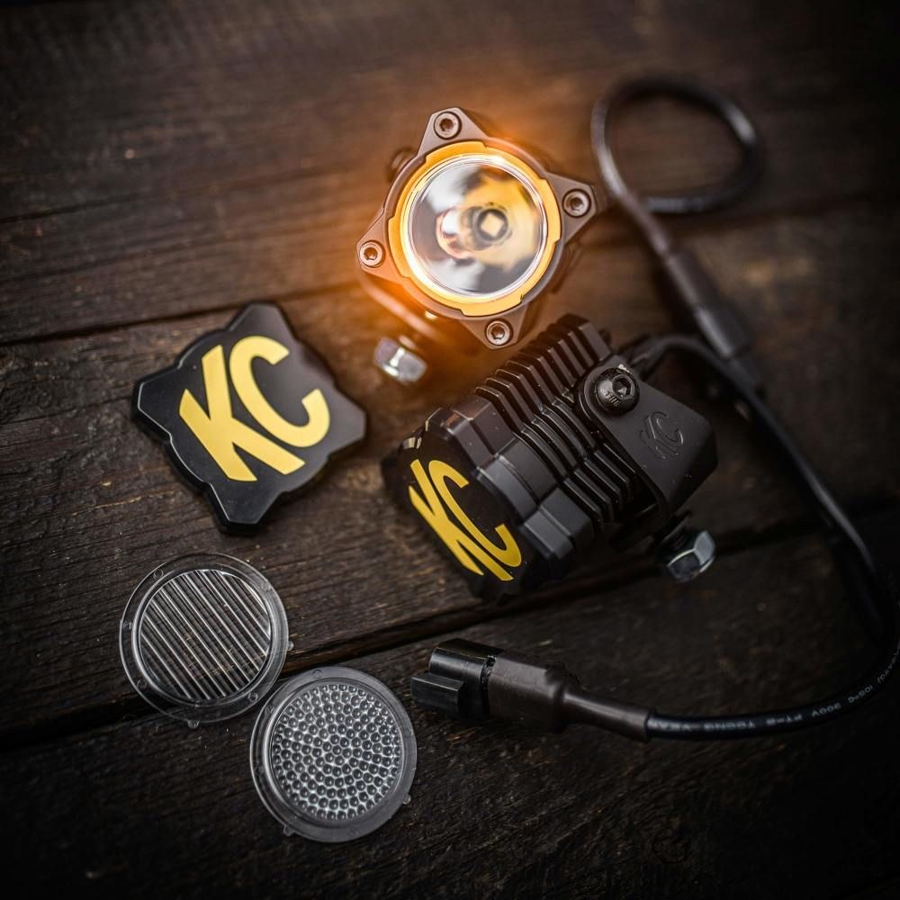 Kc Hilite Driving/ Fog Light, Flex Era ™, LED Bulb, 10 Watt Flood Light/ 46 Watt Spot Light – 0265