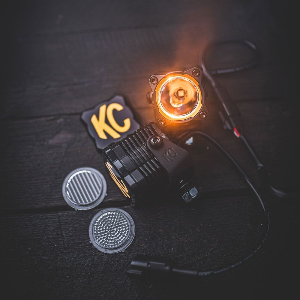 Kc Hilite Driving/ Fog Light, Flex Era ™, LED Bulb, 10 Watt Flood Light/ 46 Watt Spot Light – 0265
