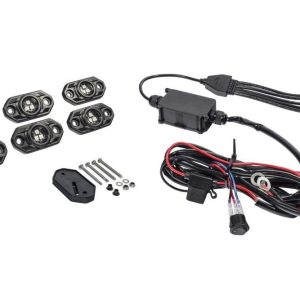Kc Hilite Underbody Light Kit, C-Series, Underbody Mount, Cree Xbd LED Bulb, Clear Lens, Black Aluminum Housing – 0339