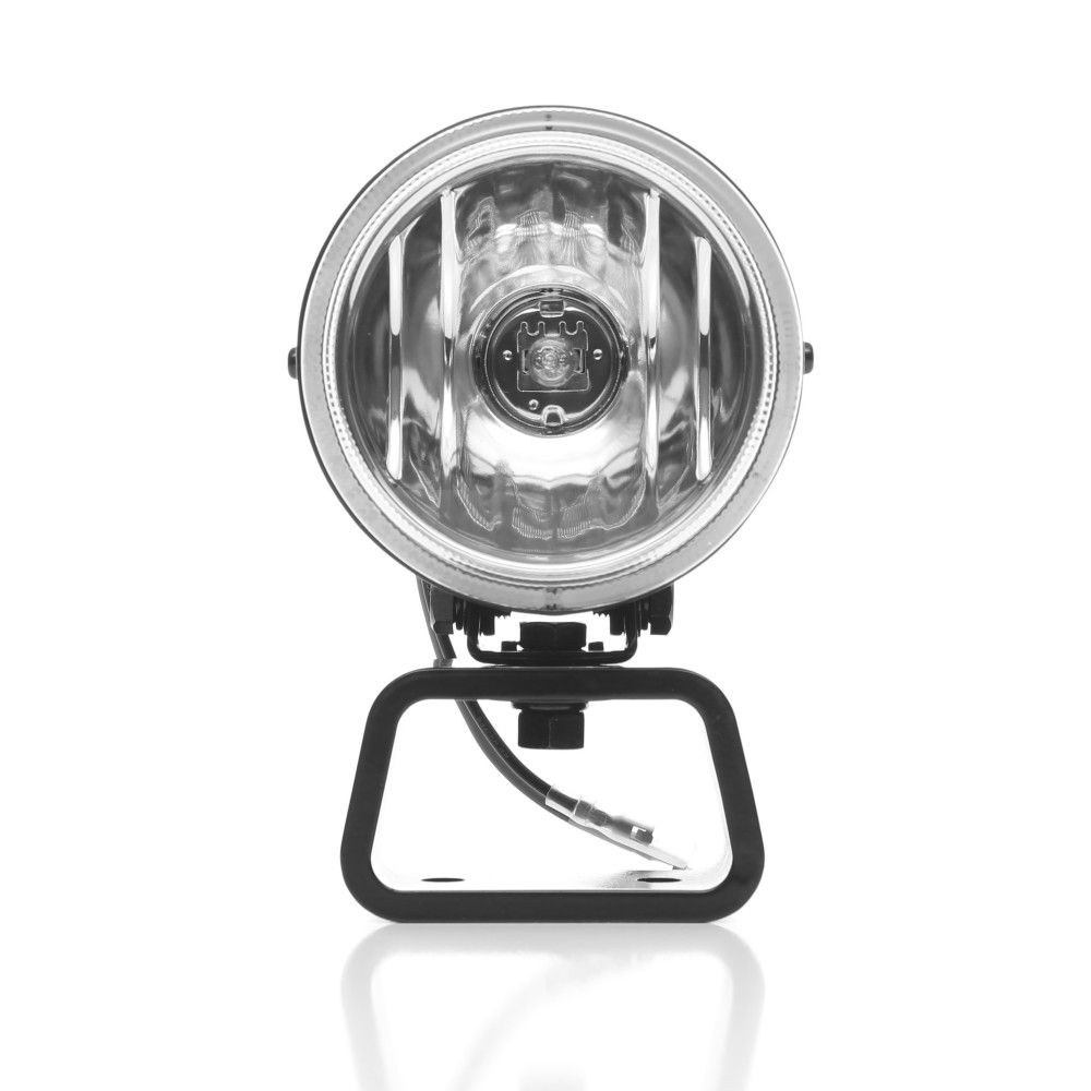 Kc Hilite Driving/ Fog Light, Rally 400, Halogen Bulb, H3 Halogen Clear Bulb, 4 Inch Round, 55 Watt Amp Draw 4.58 Amp Per Light, Spread Beam – 0490