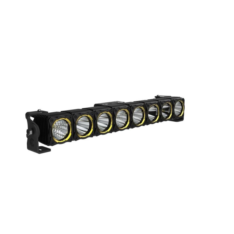 Kc Hilite Light Bar, Flex Era ™, LED Bulb, 20 Inch Length, 24 Watt Bulbs Amp Draw 2.0 Amp at 12 Volts, Combo Beam, 15824 Raw Lumens, Clear Lens – 292