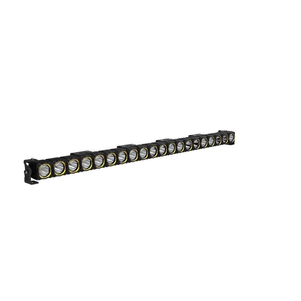 Kc Hilite Light Bar, Flex Era ™, LED Bulb, 50 Inch Length, 60 Watt Bulbs Amp Draw 5.0 Amp at 12 Volts, Combo Beam, 39560 Raw Lumens, Clear Lens – 295