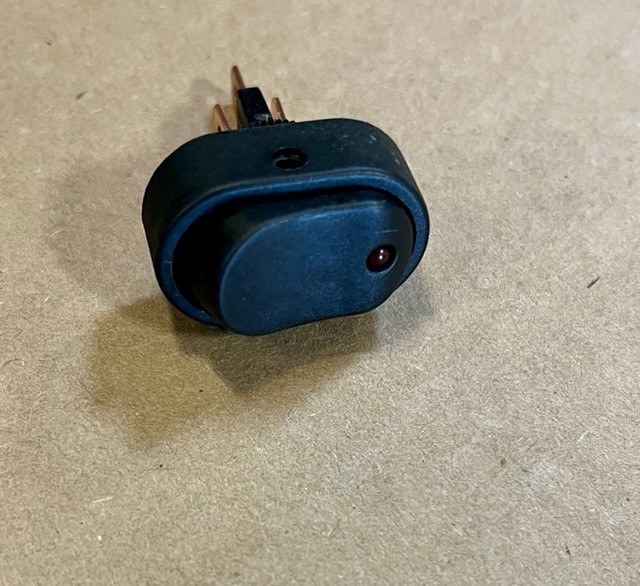 Kc Hilite Multi Purpose Switch, On-Off, Rocker, Oval, Black – 3116