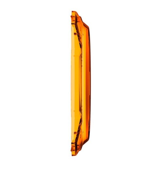 Kc Hilite Driving/ Fog Light Cover, Gravity®, 6 Inch Round, Amber, Acrylic, Without Logo, Single – 5112