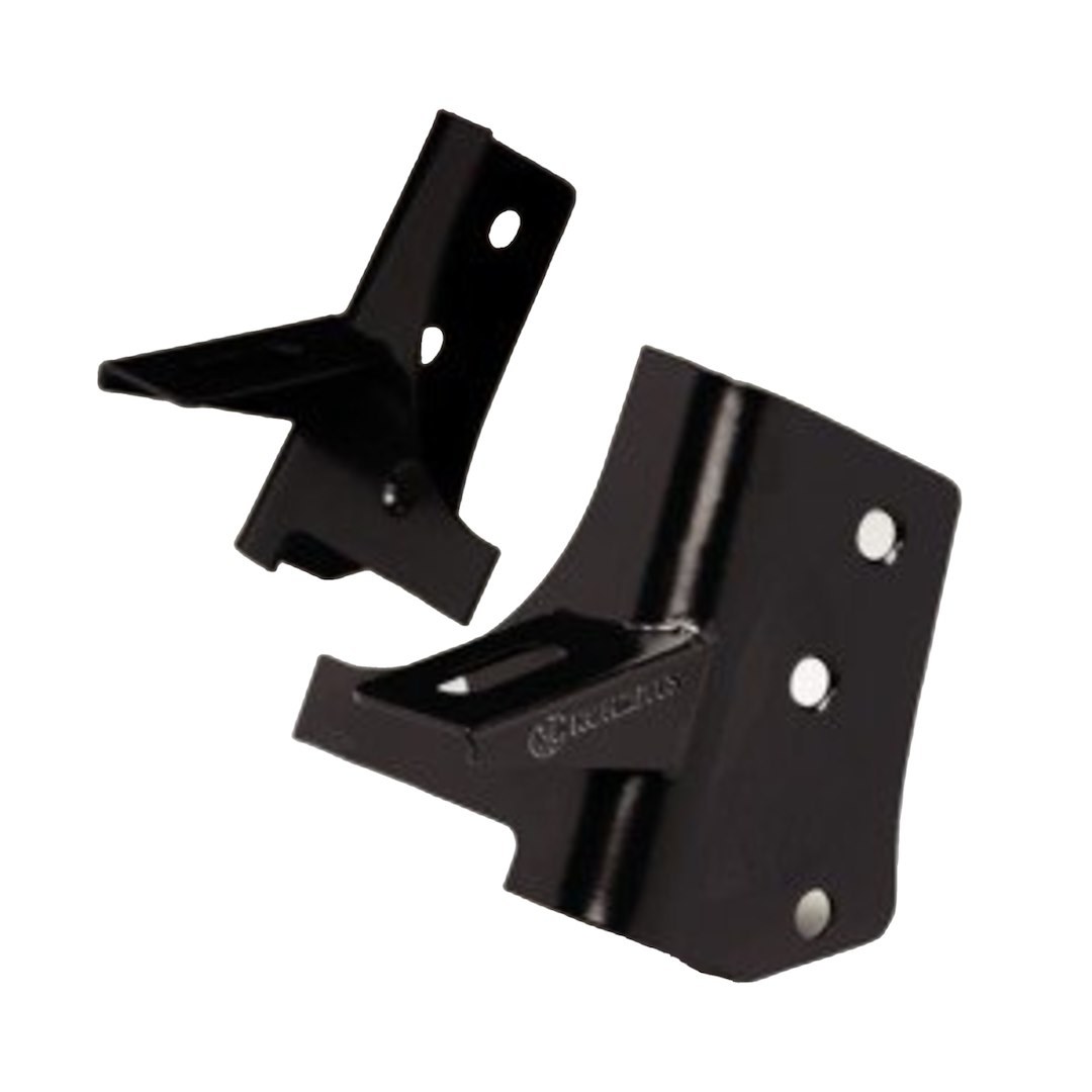 Kc Hilite Windshield Hinge Light Bracket, Mounts Any Kc Light, Black, Stainless Steel, Set of 2 – 7311