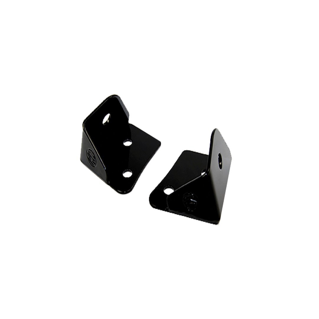 Kc Hilite Windshield Hinge Light Bracket, Mounts Any Kc Light, Black, Stainless Steel, Set of 2 – 7316