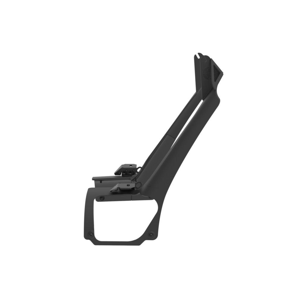 Kc Hilite Light Bar Mounting Kit, Overhead Windshield Mount, To Mount 50 Inch Light Bar, Powder Coated, Black, Steel – 7331