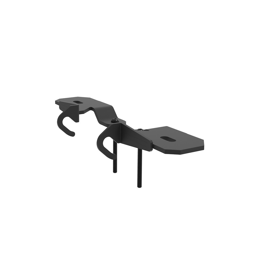 Kc Hilite Light Bar Mounting Kit, Pillar/ Ditch Mount, Powder Coated, Black, Steel – 7334