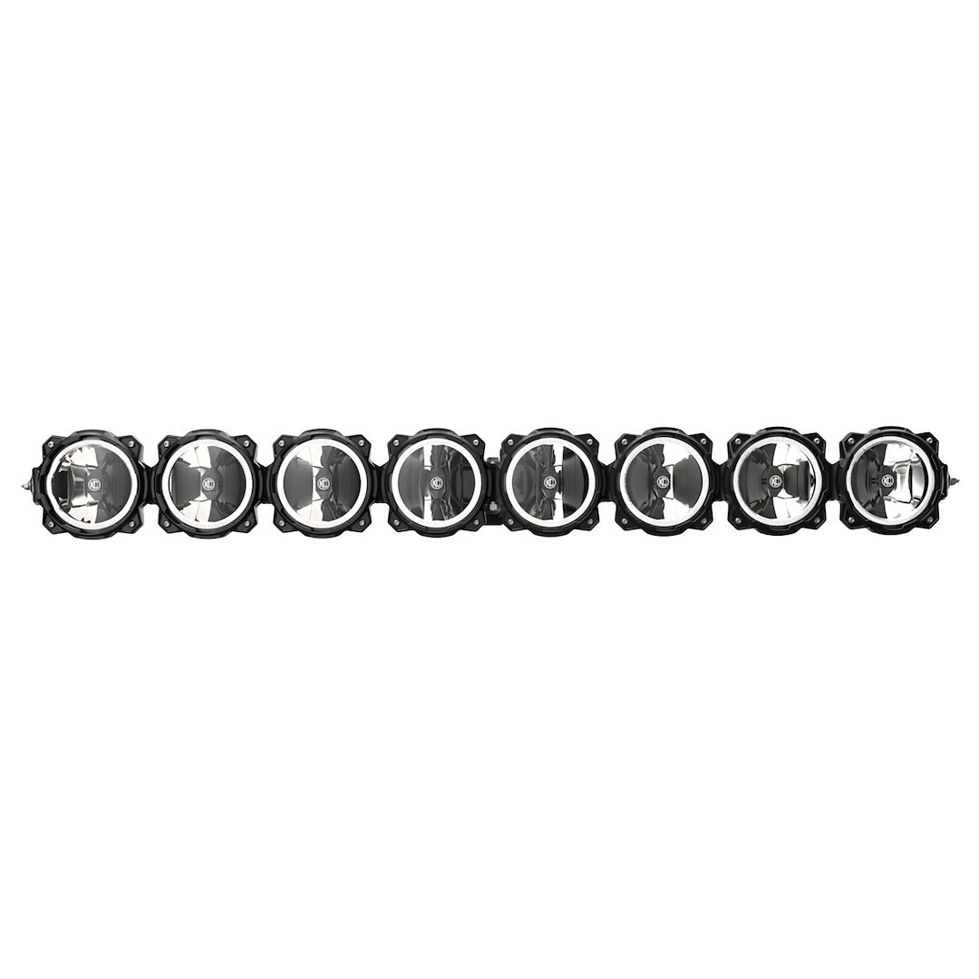 Kc Hilite Light Bar, Gravity, LED, 50 Inch Length, 8 LED, 160 Watt/ 13.04 Amp Draw Per Light, Spot/ Wide Combo Beam – 91308