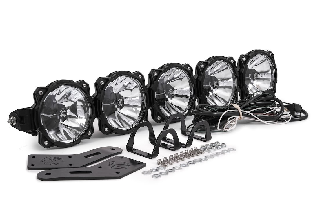Kc Hilite Light Bar, Gravity, LED, 32 Inch Length, 20 Watt, 100 Watt/ 8.15 Amp Draw Per Light, Spot/ Wide/ Driving Combo Beam – 91309