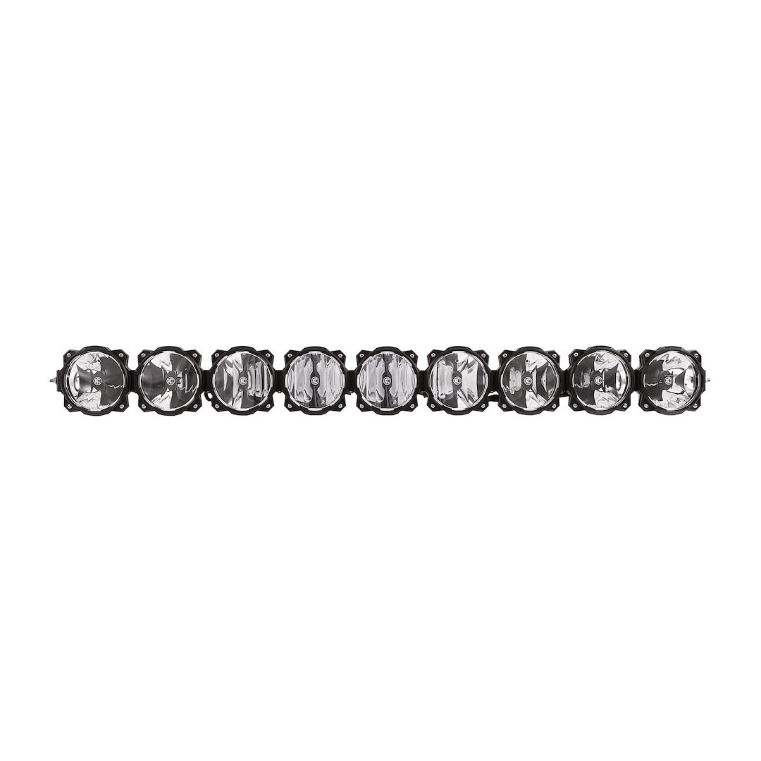 Kc Hilite Light Bar, Gravity ® PRO6, LED, 57 Inch Length, 9 Clear Bulb, 180 Watt/ 14.67 Amp Draw, Combo Beam, 23009 Raw Lumens, Clear Lens – 91333