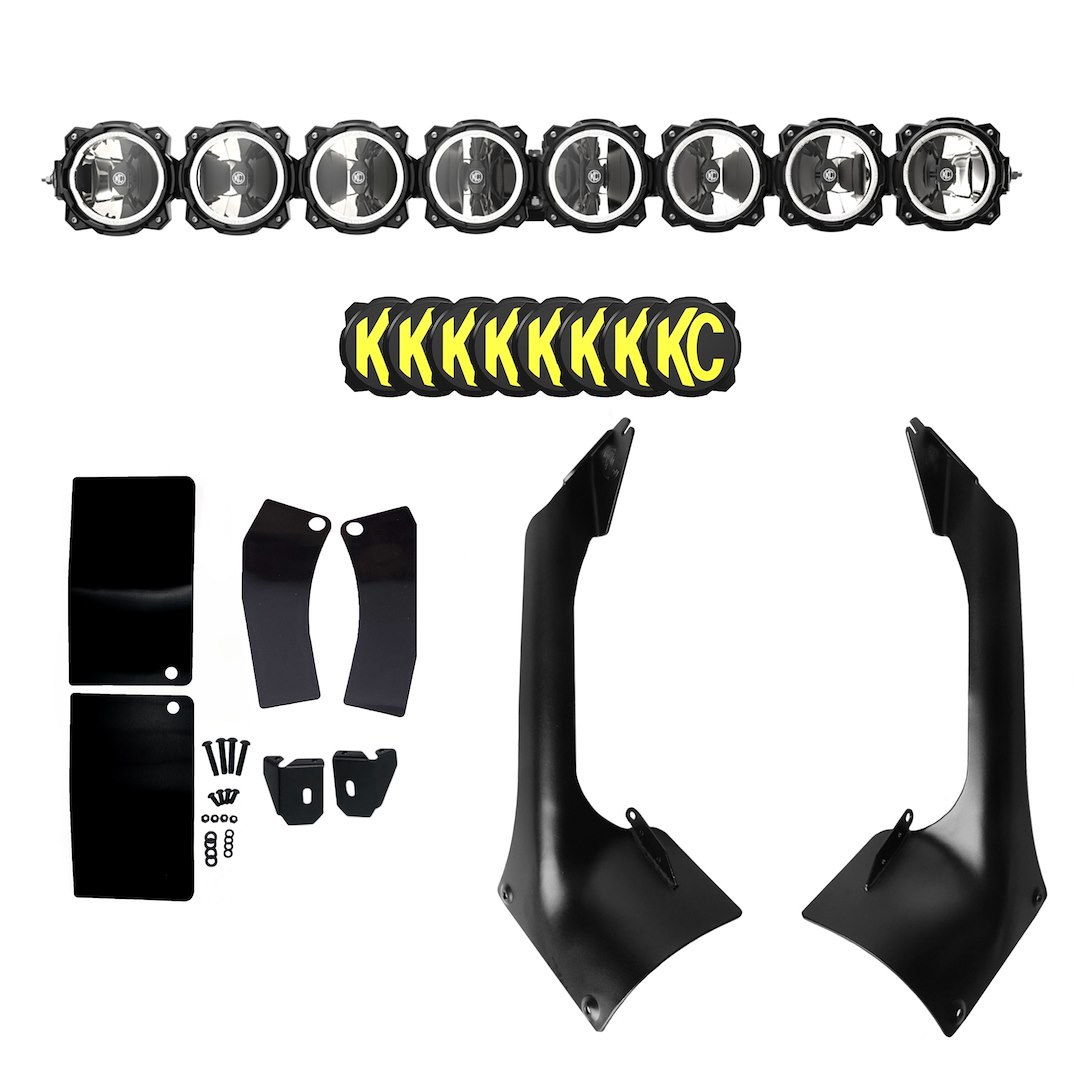Kc Hilite Light Bar, Gravity ® PRO6, LED, 50 Inch Length, White Cree Xpl HD Bulb, 160 Watt/ 14.67 Amp Draw – 91336