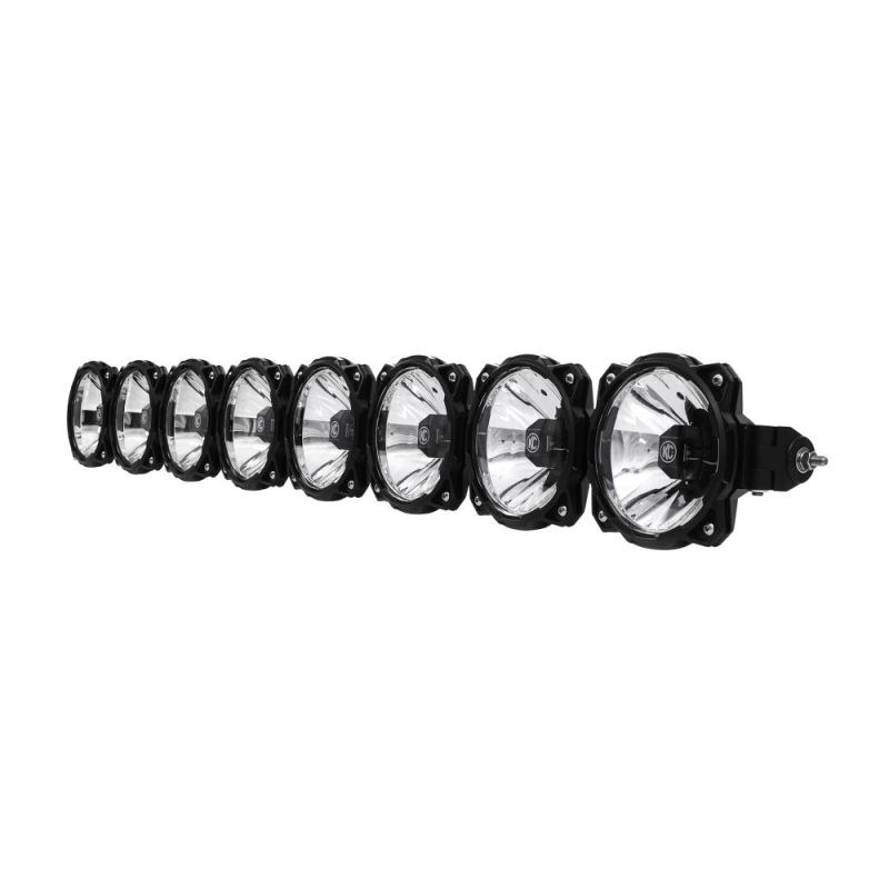 Kc Hilite Light Bar, Gravity ® PRO6, LED Bulb, 50 Inch Length, 160 Watt/ 13.04 Amp Draw, Combo Beam, 19616 Raw Lumens, Clear Lens, White Bulb – 91339