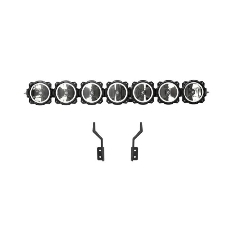 Kc Hilite Light Bar, Gravity ® PRO6, LED Bulb, 45 Inch Length, 149.52 Watt Bulbs Amp Draw 12.46 Amp at 12 Volts, Spot/ Wide-40 Combo Beam – 91346
