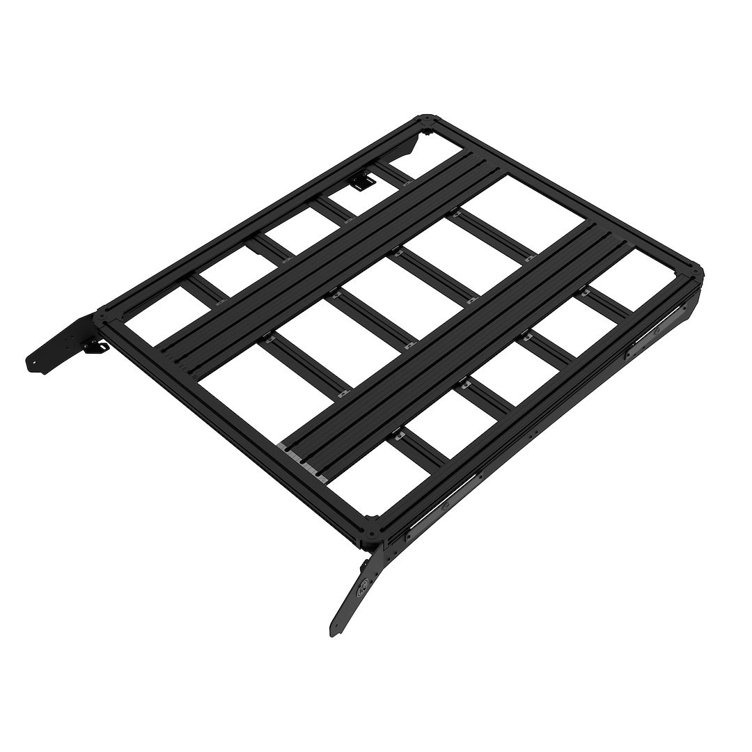 Kc Hilite Roof Rack Platform, Platform One™, Fits to Factory Roof Mounting Points, 58 Inch Length X 47 Inch Width, Aluminum – 92303