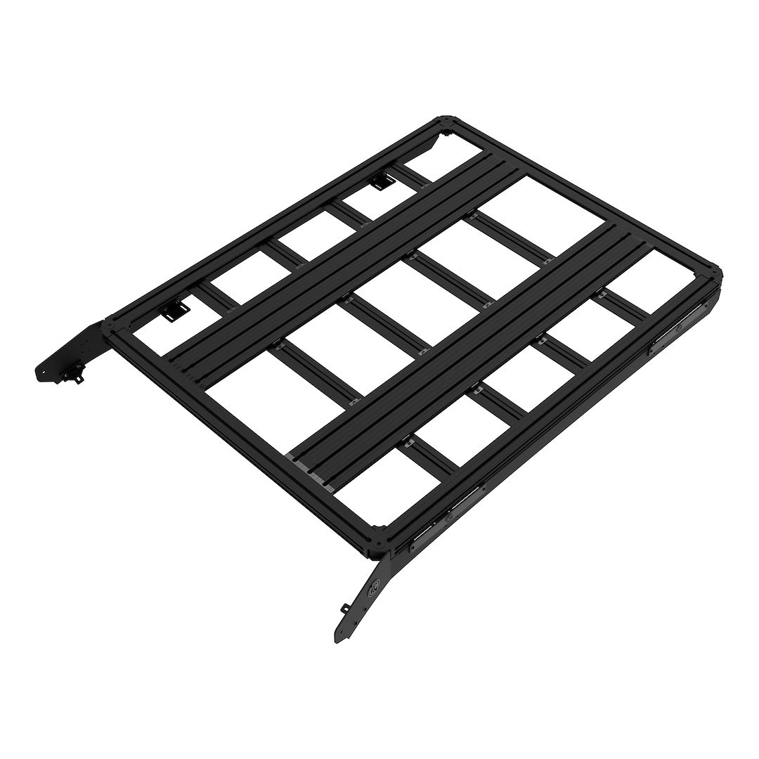 Kc Hilite Roof Rack Platform, Platform One™, Fits to Factory Roof Mounting Points, 61-1/2 Inch Length X 48 Inch Width, Aluminum – 92304