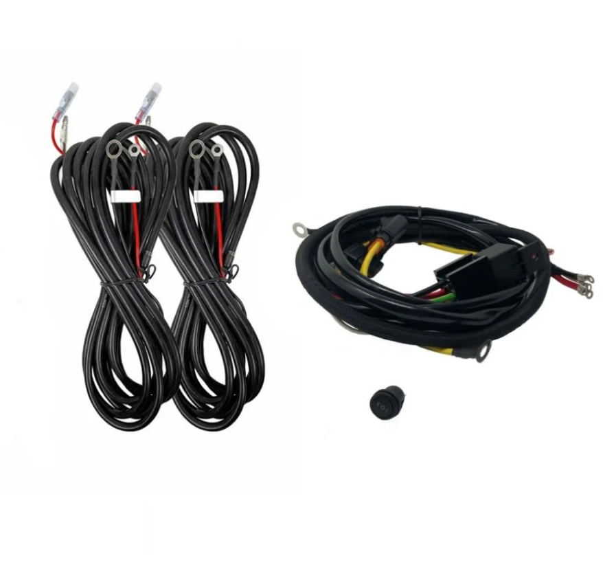 Kc Hilite Light Bar Wiring Harness, Profile Sidecast ™, Use to Integrate Four Profile 10 Inch Sidecast™ Lights Into Platform One Roof Rack – 92401
