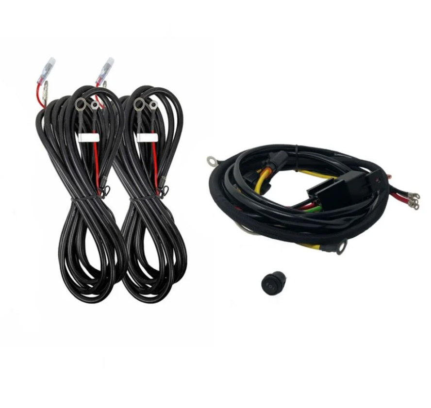 Kc Hilite Light Bar Wiring Harness, Profile Sidecast ™, Use to Integrate Four Profile 10 Inch Sidecast™ Lights Into Platform One Roof Rack – 92402