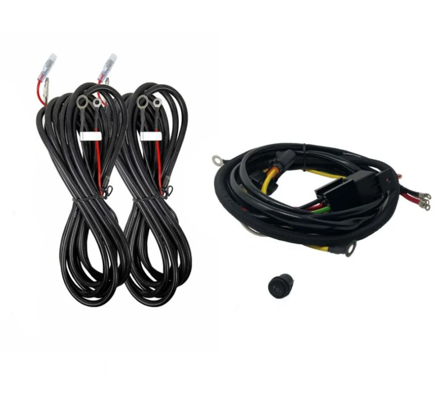 Kc Hilite Light Bar Wiring Harness, Profile Sidecast ™, Use to Integrate Four Profile 10 Inch Sidecast™ Lights Into Platform One Roof Rack – 92403