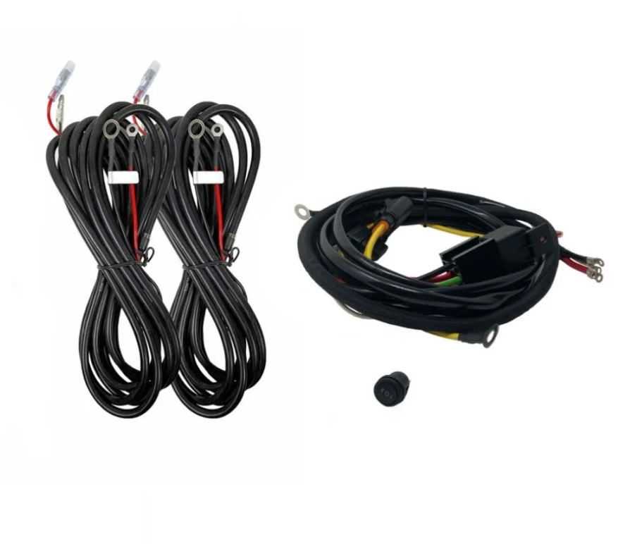 Kc Hilite Light Bar Wiring Harness, Profile Sidecast ™, Use to Integrate Four Profile 10 Inch Sidecast™ Lights Into Platform One Roof Rack – 92404