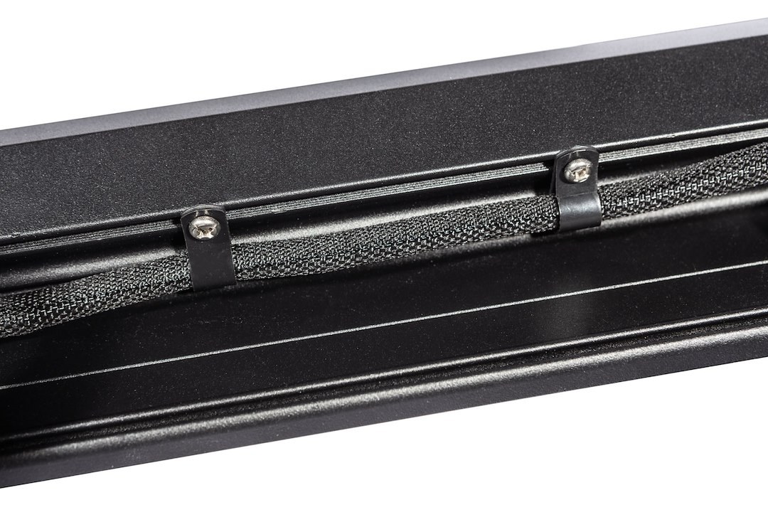 Kc Hilite Driving/ Fog Light Mounting Bar, Xross, Overhead Mount, Mounts Up to 6 Lights, Powder Coated, Black, 6063 T6 Extruded Aluminum – 97061