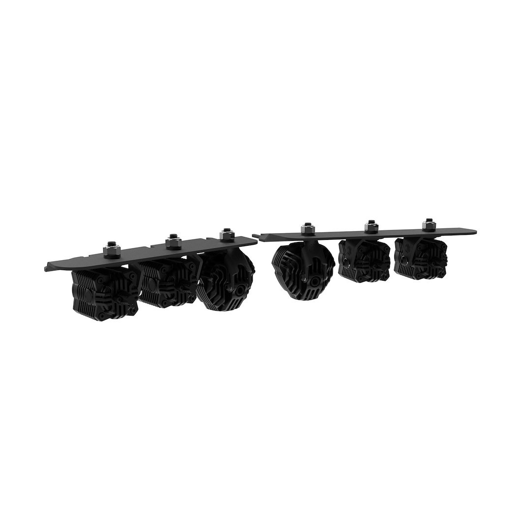 Kc Hilite Driving/ Fog Light, Flex Era ™, 3 Dual Mode LED Bulb, 90 Watt Amp Draw 7.6 Amp, Combo Beam, 7364 Raw Lumens Per Light, Clear Lens – 97168
