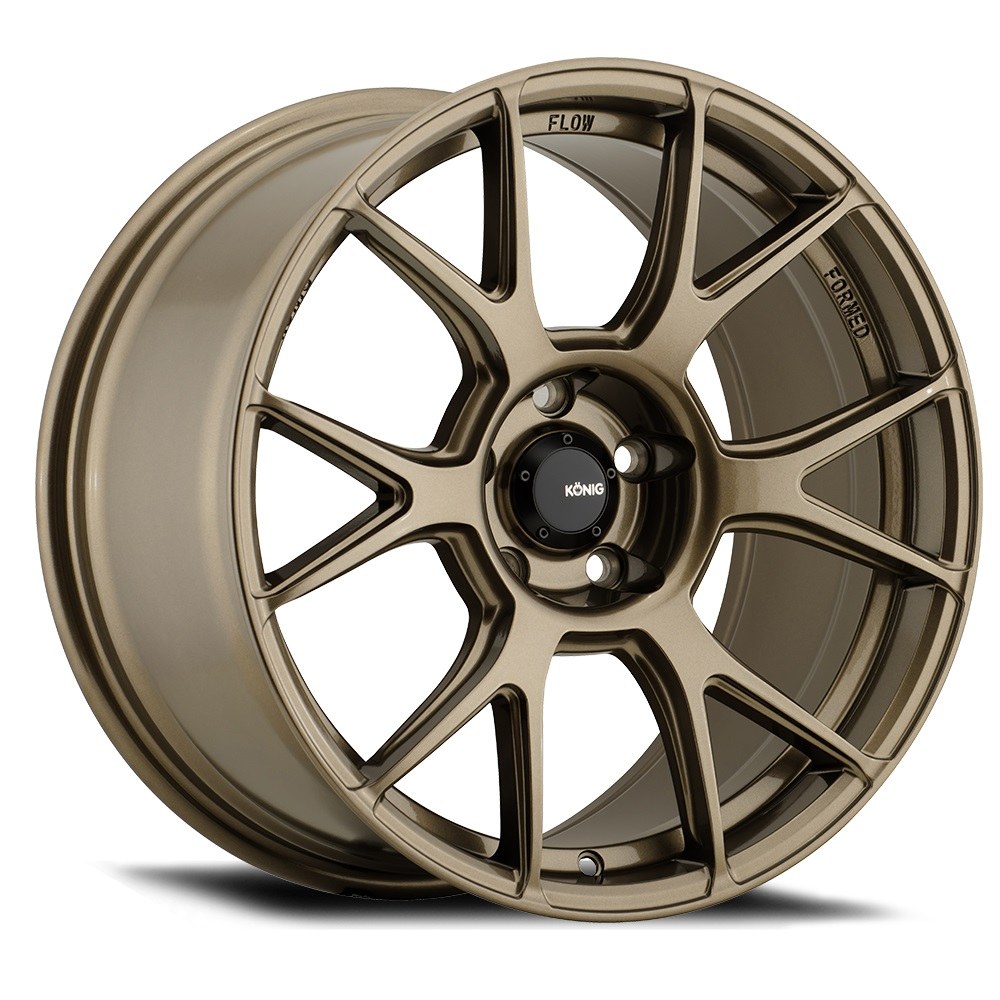 Konig Wheel, Ampliform, 19 Inch Diameter X 8.5 Inch Width, 5 X 114.3 Millimeter/ 5 X 4.50 Inch Bolt Pattern, 45 Millimeter Offset – AM89514458