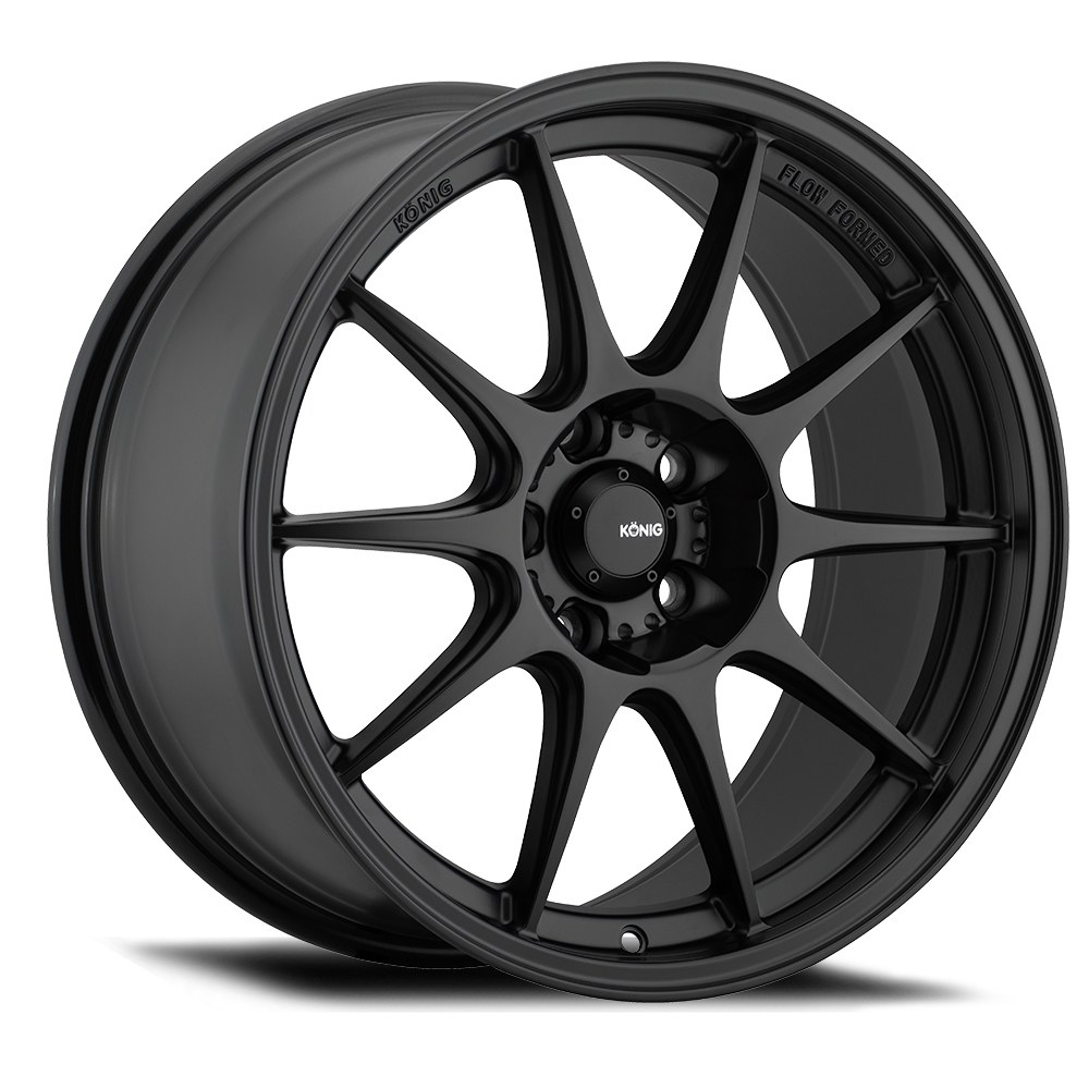 Konig Wheel, Dekagram, 18 Inch Diameter X 8.5 Inch Width, 5 X 120 Millimeter/ 5 X 4.72 Inch Bolt Pattern, 32 Millimeter Offset – DK88520325