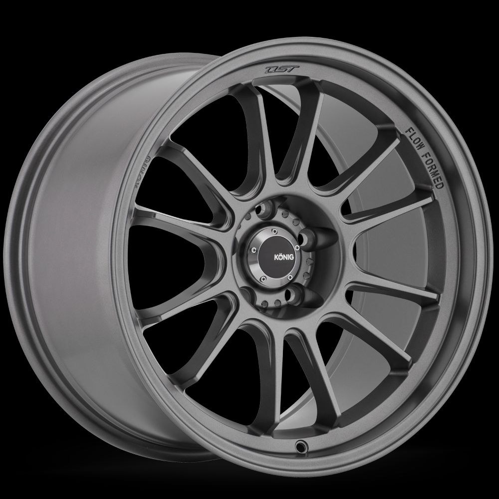 Konig Wheel, Hypergram, 17 Inch Diameter X 8 Inch Width, 5 X 114.3 Millimeter/ 5 X 4.50 Inch Bolt Pattern, 60 Degree Conical Seat Lug – HG8751445G