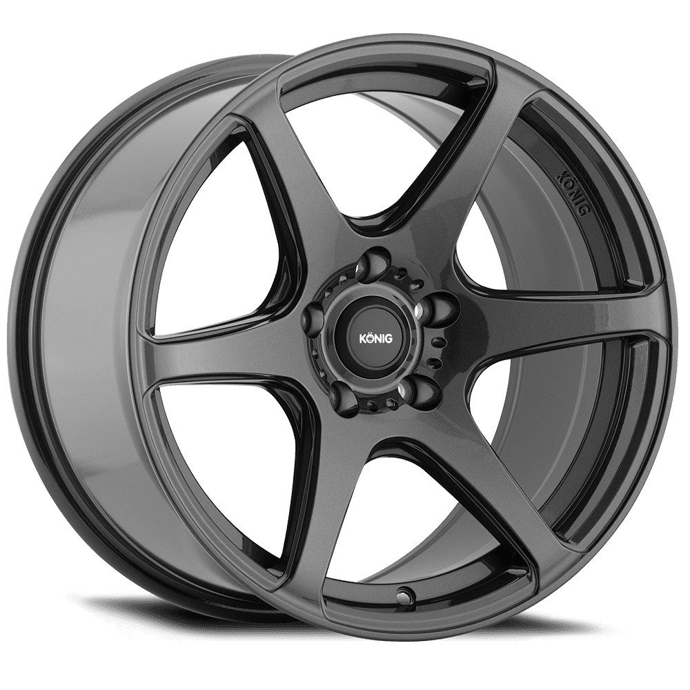 Konig Wheel, Tandem, 17 Inch Diameter X 8 Inch Width, 5 X 114.3 Millimeter/ 5 X 4.50 Inch Bolt Pattern, 35 Millimeter Offset – TM87514356