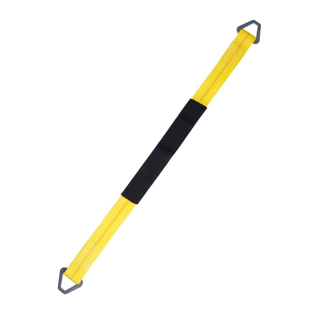 Hampton Prod Axle Strap, 36 Inch Length X 2 Inch Width, 3333 Pound Load Capacity, 10000 Pound Break Strength, Yellow – 04228