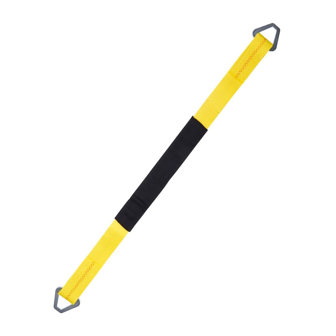 Hampton Prod Axle Strap, 36 Inch Length X 2 Inch Width, 3333 Pound Load Capacity, 10000 Pound Break Strength, Yellow – 04228