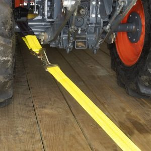 Hampton Prod Axle Strap, 36 Inch Length X 2 Inch Width, 3333 Pound Load Capacity, 10000 Pound Break Strength, Yellow – 04228