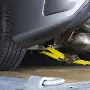 Hampton Prod Axle Strap, 36 Inch Length X 2 Inch Width, 3333 Pound Load Capacity, 10000 Pound Break Strength, Yellow – 04228
