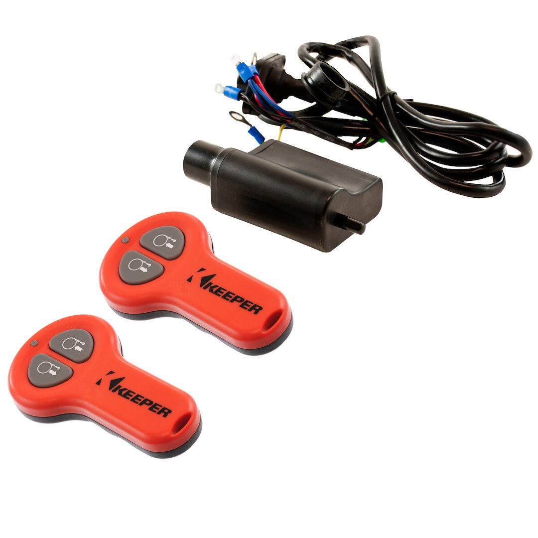 Hampton Prod Winch Control Switch, For Use with KT2500/ KT3000 Series Winches, With Mini Rocker Remote Switch – KTA14125