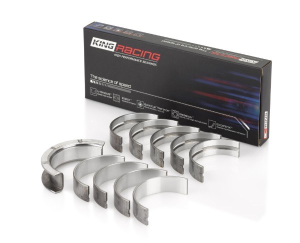 King Bearing Crankshaft Main Bearing, Alecular ™, For Use with Ford 281 Cubic Inch 16 Valve Engine – MB5353HP STDX