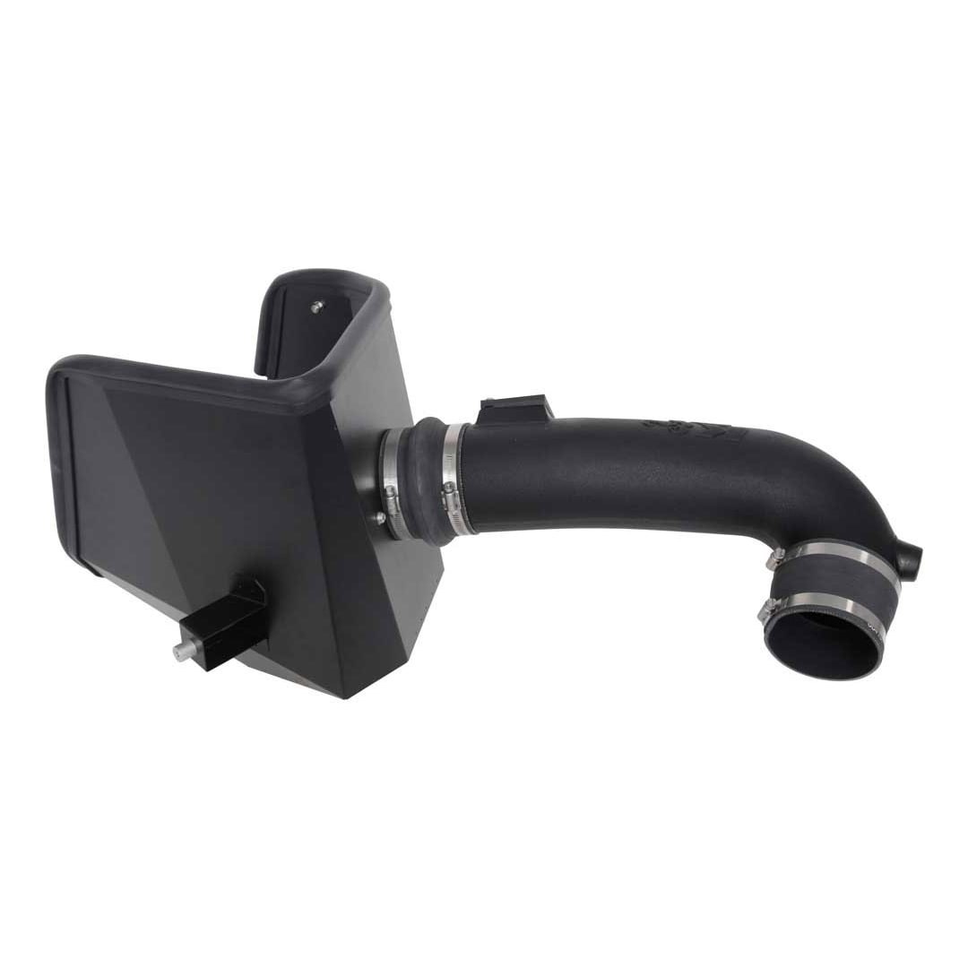 K&N Filters Cold Air Intake, Black Polyethylene Tube, Black Filter, With Heat Shield – 30-3110