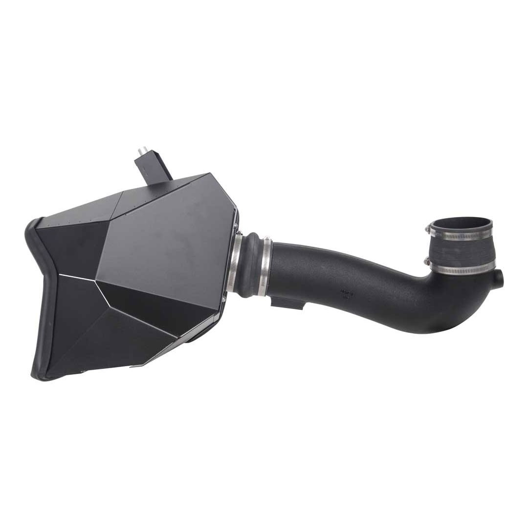 K&N Filters Cold Air Intake, Black Polyethylene Tube, Black Filter, With Heat Shield – 30-3110