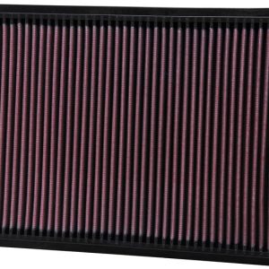 K&N Filters Air Filter, Filtercharger ®, Washable, Red, Cotton Gauze, Panel, 11-7/16 Inch Length X 8-1/2 Inch Width X 1-1/8 Inch Height – 33-2233