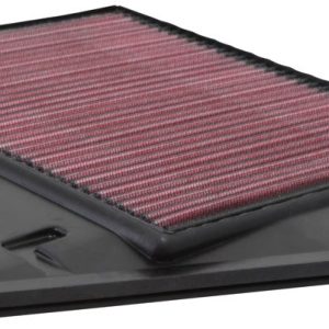 K&N Filters Air Filter, Filtercharger ®, Washable, Red, Cotton Gauze, Panel, 11.438 Inch Length X 11-3/8 Inch Width X 1 Inch Height – 33-2478