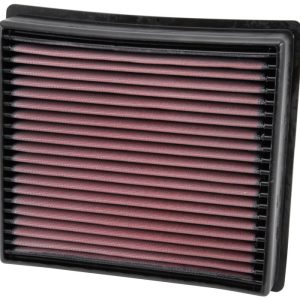 K&N Filters Air Filter, Filtercharger ®, Washable, Red, Cotton Gauze, Panel – 33-5005