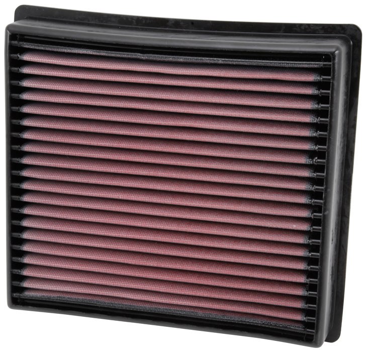 K&N Filters Air Filter, Filtercharger ®, Washable, Red, Cotton Gauze, Panel – 33-5005