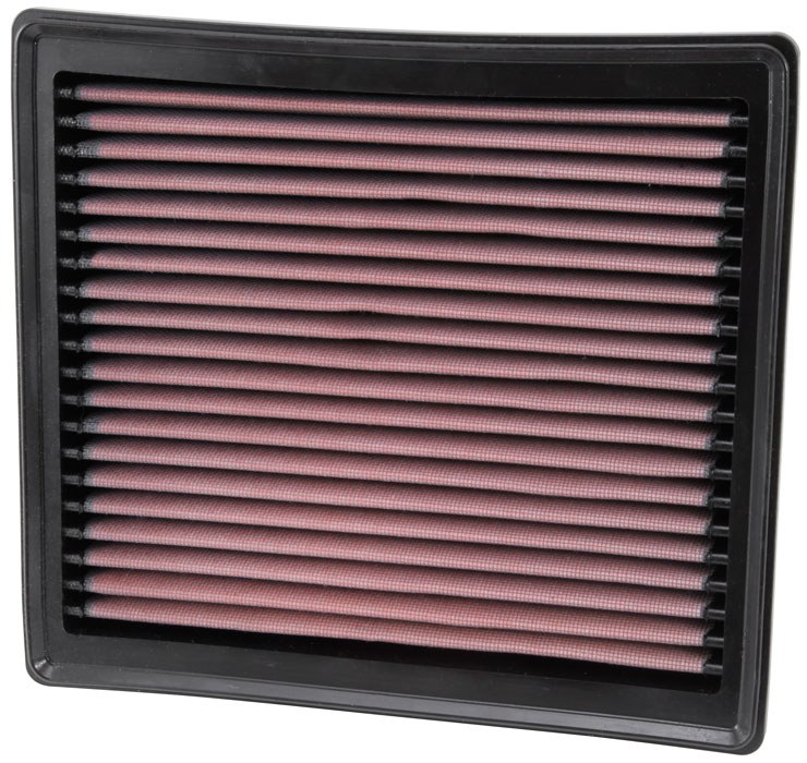 K&N Filters Air Filter, Filtercharger ®, Washable, Red, Cotton Gauze, Panel – 33-5005