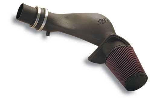 K&N Filters Cold Air Intake, 57 Series Generation II, Black Polyethylene Tube, Red Filter – 57-3010-1
