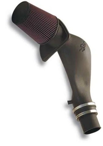 K&N Filters Cold Air Intake, 57 Series Generation II, Black Polyethylene Tube, Red Filter – 57-3010-1
