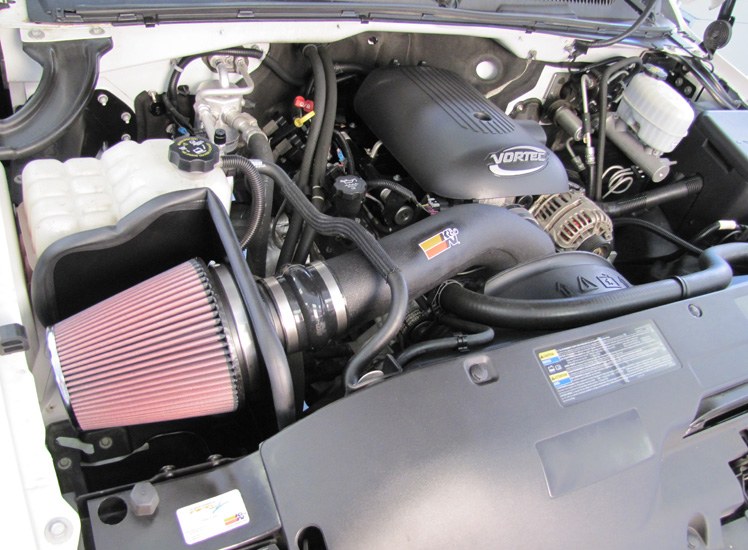 K&N Filters Cold Air Intake, 57 Series Generation II, Black Polyethylene Tube, Red Filter – 57-3031-1