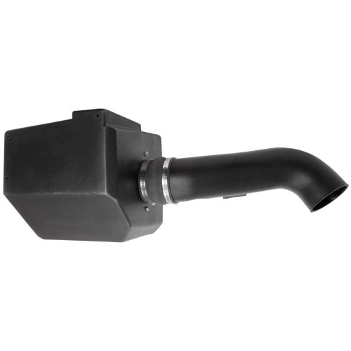 K&N Filters Cold Air Intake, 57 Series Fipk, Black Plastic Tube, Red Filter, With Heat Shield – 57-3101
