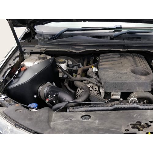 K&N Filters Cold Air Intake, 57 Series Generation II, Black, Plastic, With Reusable Filter – 57S-4001