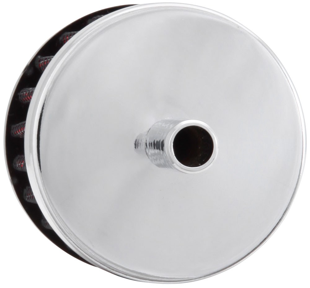 K&N Filters Crankcase Breather Filter, Push IN with 3/8 Inch Outside Diameter Tube, 2 Inch Outside Diameter, 1-1/2 Inch Height – 62-1000